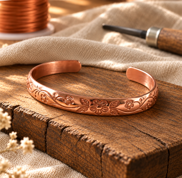Bloom | Pulsera de Cobre