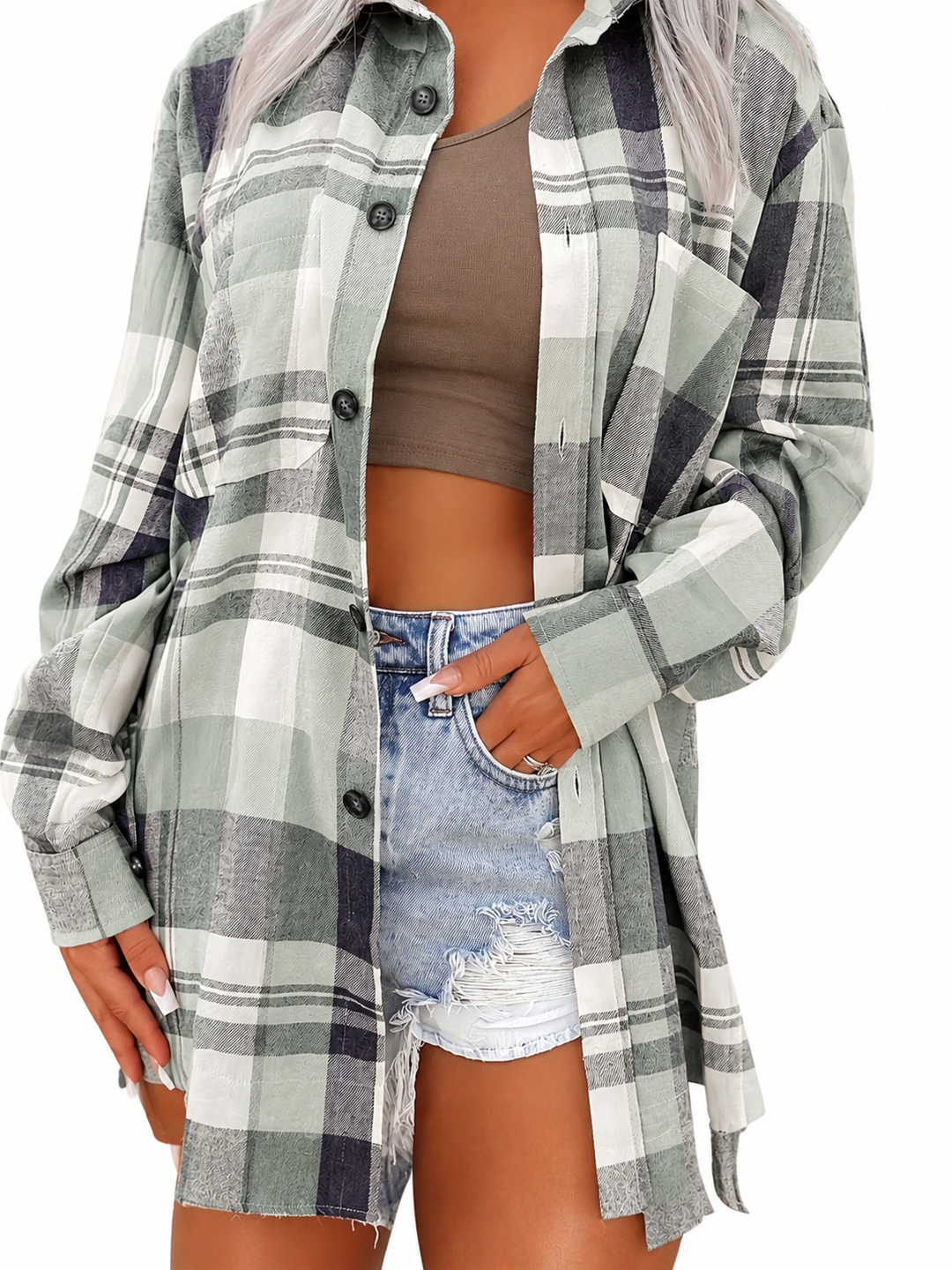 MOREAU VALENCIA | CAMISA DE VERANO DE MANGA LARGA PARA MUJER