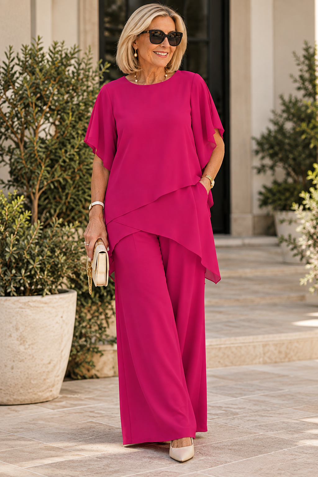 Beverly™ | Elegante conjunto asimétrico de dos piezas
