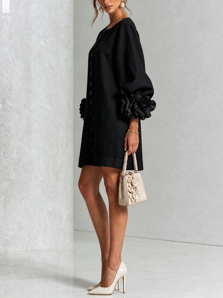 Rosalia | Vestido mini abotonado