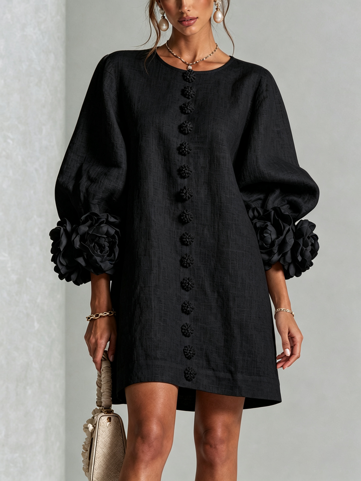 Rosalia | Vestido mini abotonado