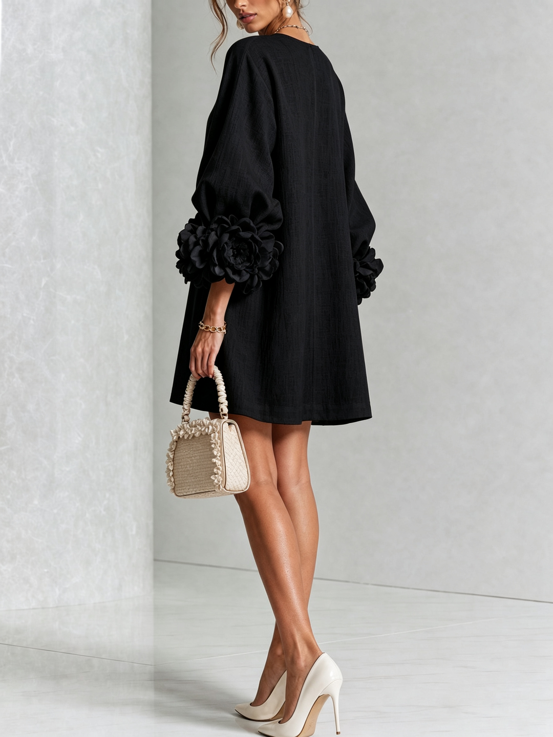Rosalia | Vestido mini abotonado