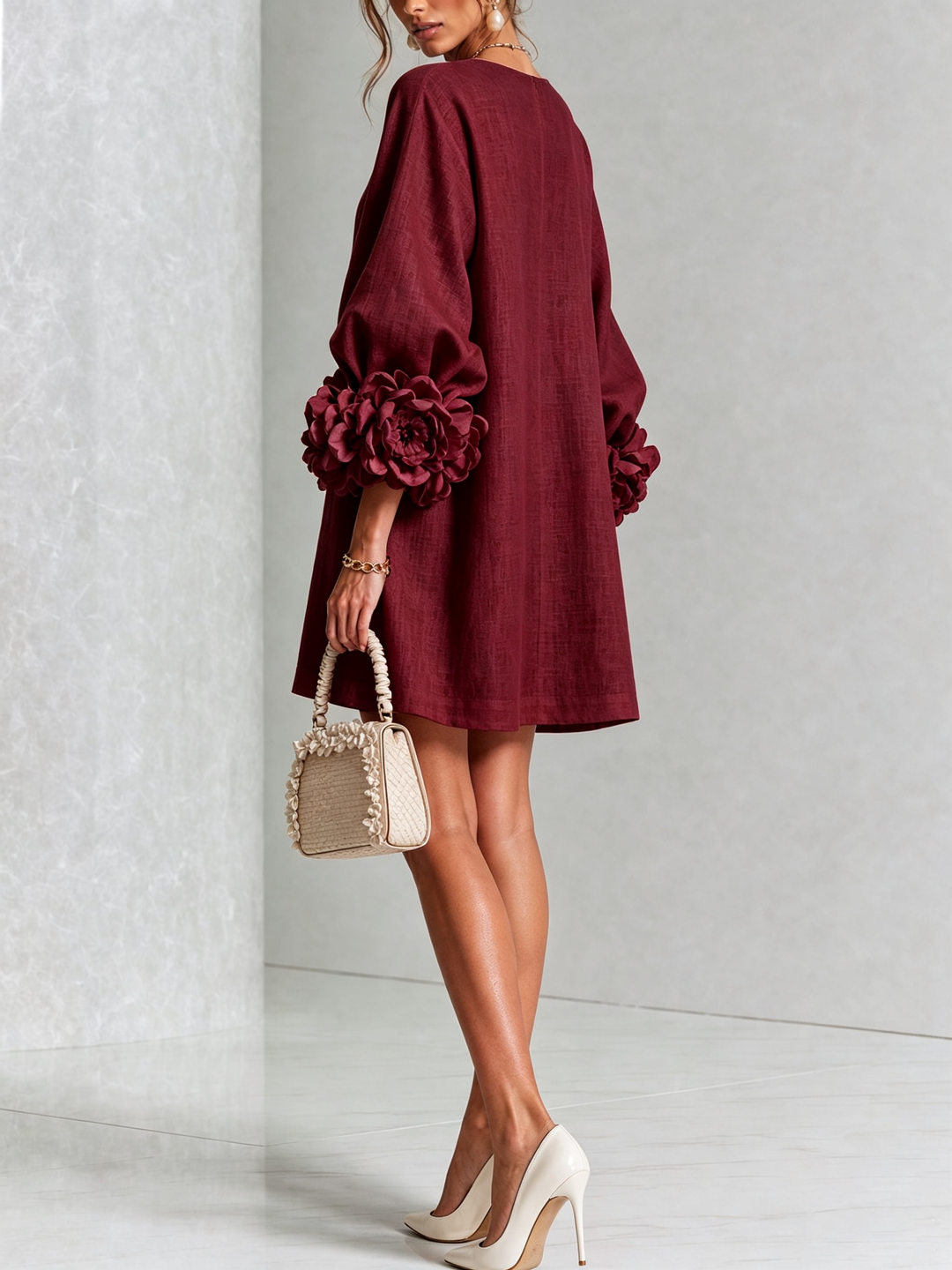Rosalia | Vestido mini abotonado