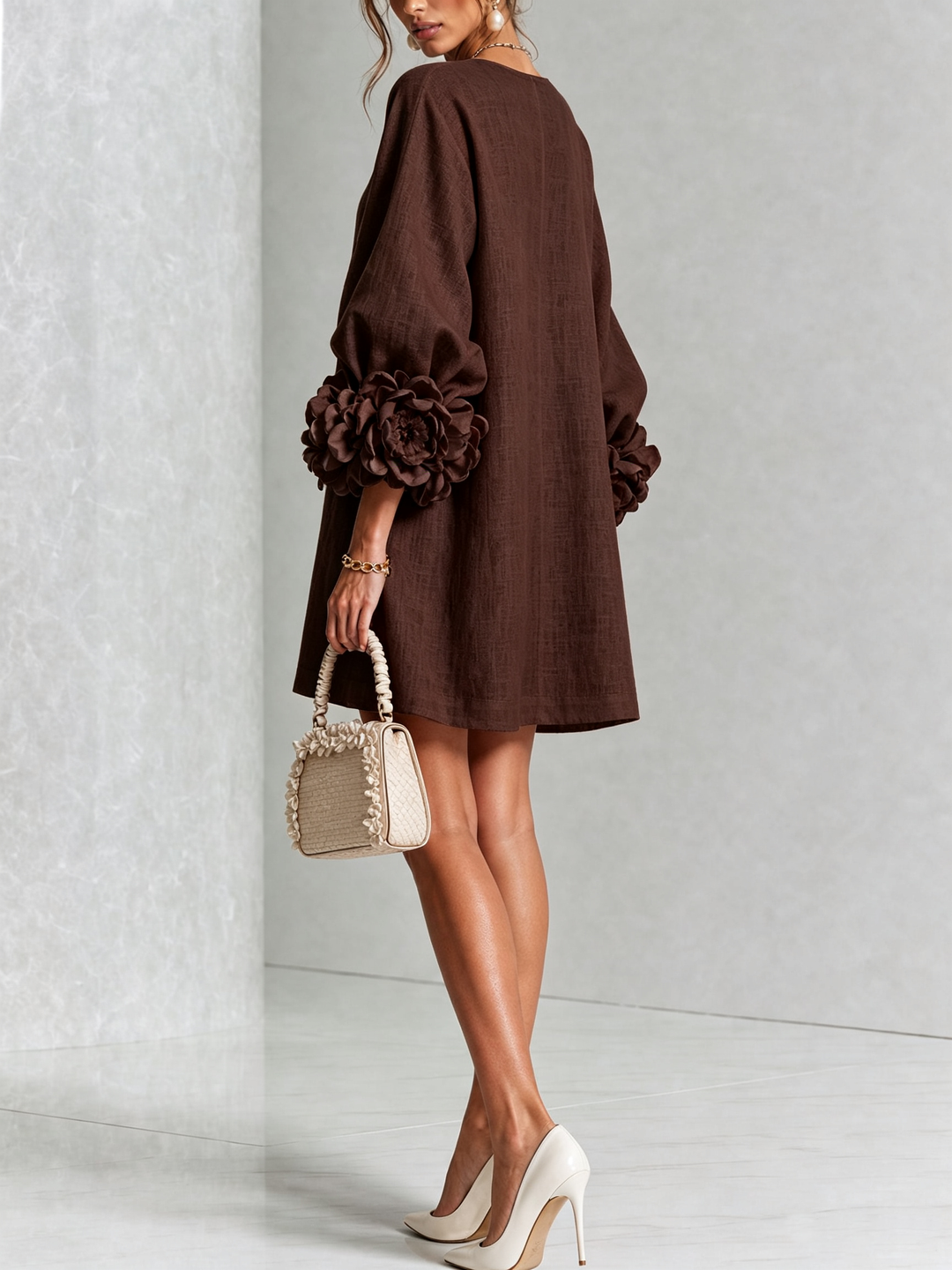 Rosalia | Vestido mini abotonado