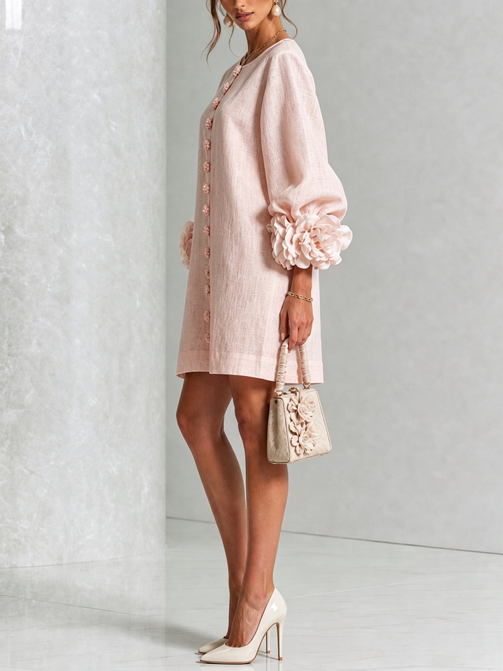 Rosalia | Vestido mini abotonado