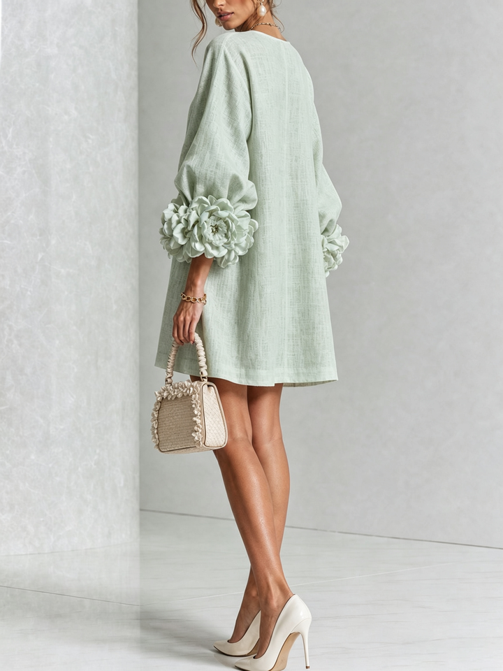 Rosalia | Vestido mini abotonado