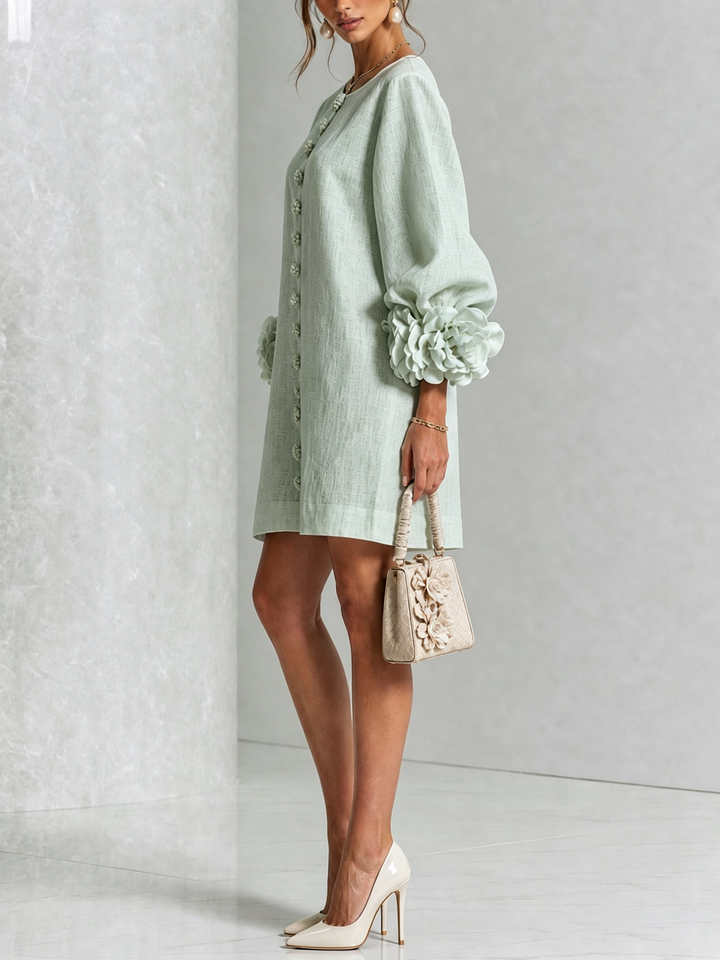 Rosalia | Vestido mini abotonado