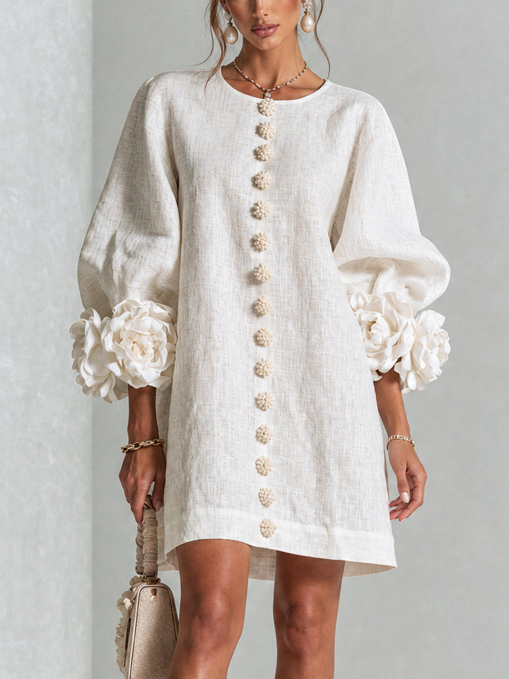 Rosalia | Vestido mini abotonado