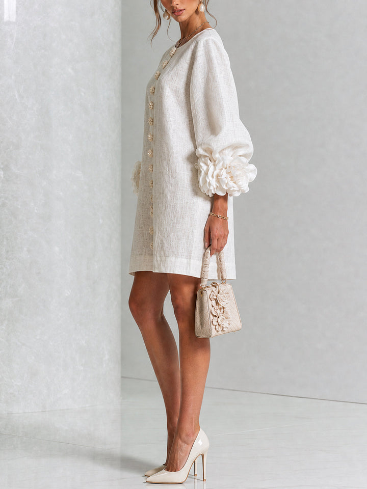 Rosalia | Vestido mini abotonado