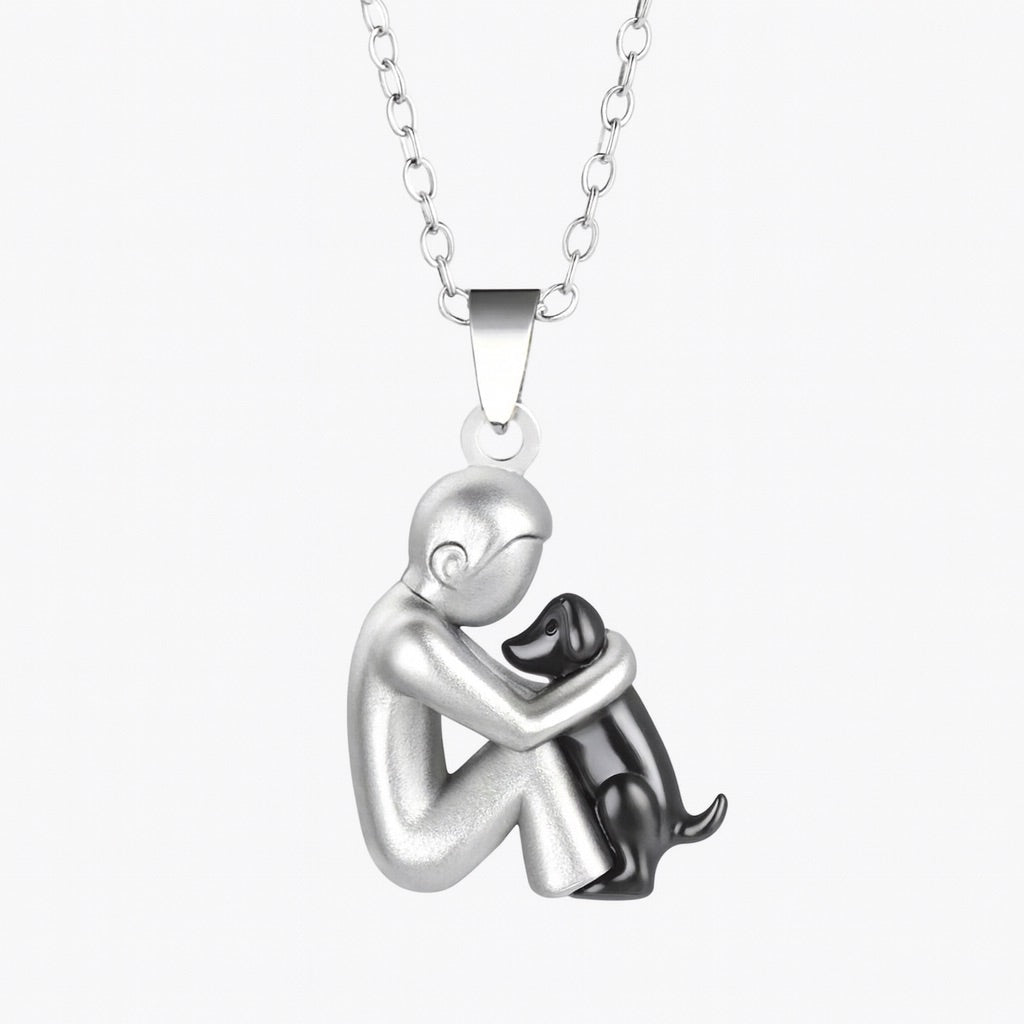 Collar con colgante "Abrazo"