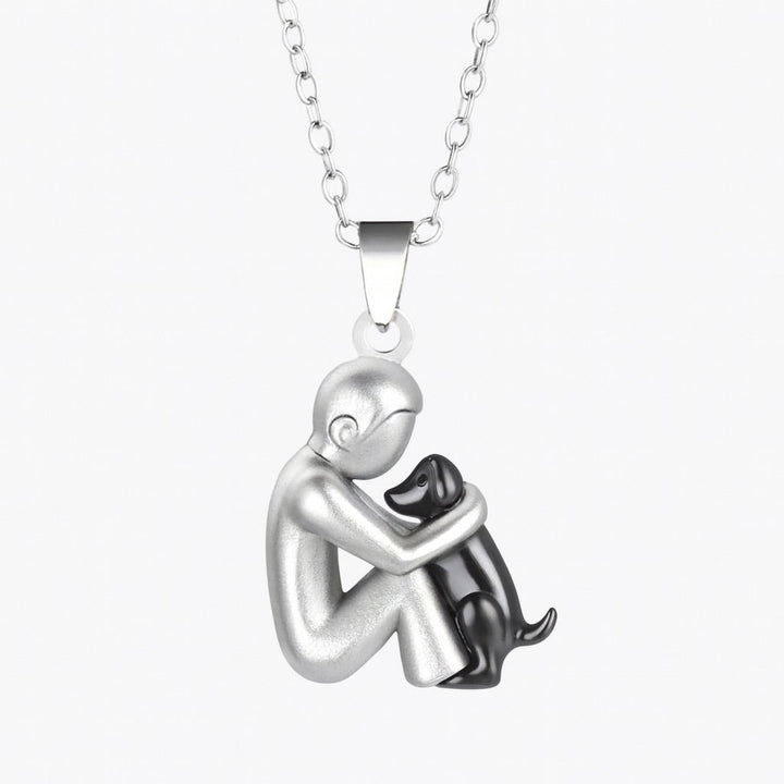 Collar con colgante "Abrazo"