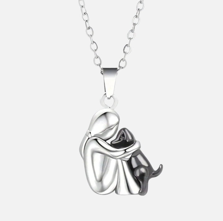 Collar con colgante "Abrazo"