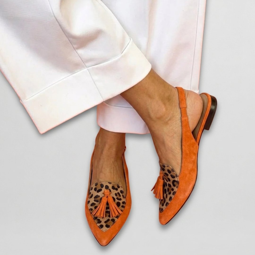 Jovita | Sandalias con tiras y borlas